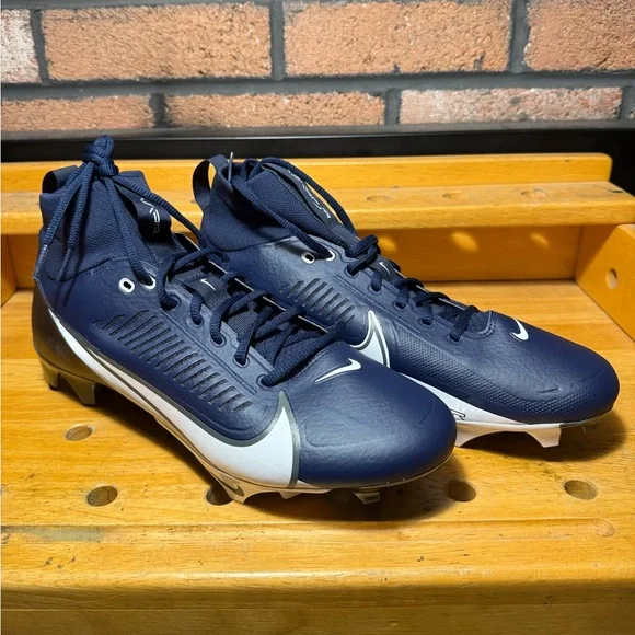 Nike Vapor Edge Pro 360 2 Football Cleats TB Promo Navy  display picture 3